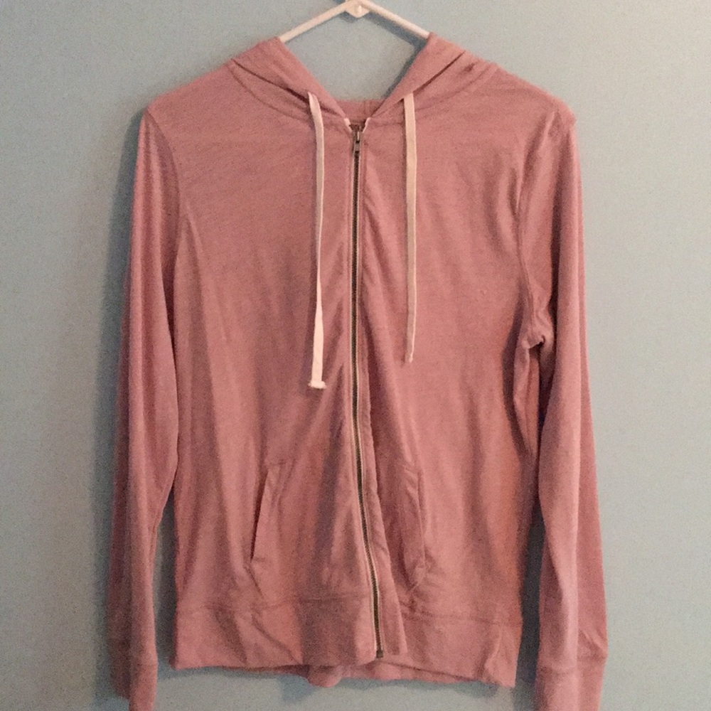 Purple zip up hoodie